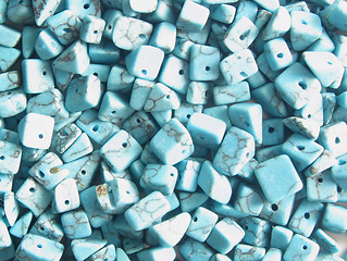 Image showing turquoise beads