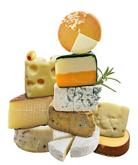 Image showing Cheese Collection