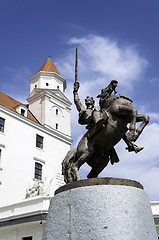 Image showing Statue of Svatopluk.