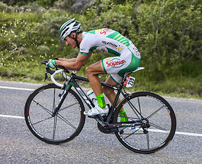 Image showing The Cyclist Alexis Vuillermoz