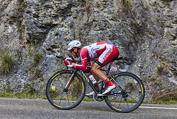 Image showing The Cyclist Yuri Trofimov