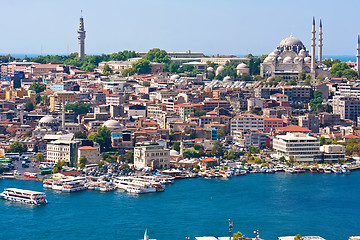 Image showing Golden Horn in Istanbul