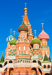 Image showing Saint Basil Cathedral  in Moscow