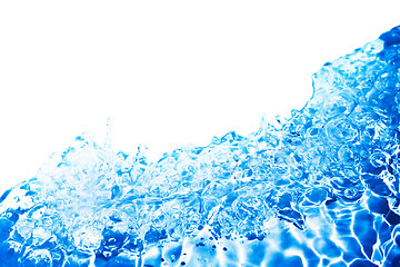 Image showing Blue water