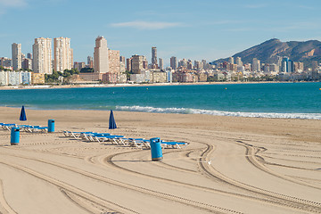 Image showing Benidorm beach