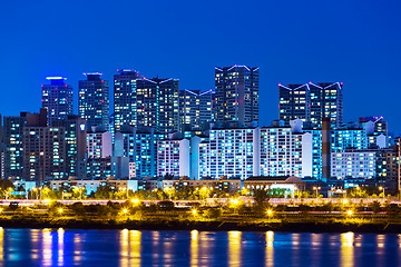 Image showing Cityscape in Seoul at South Korea