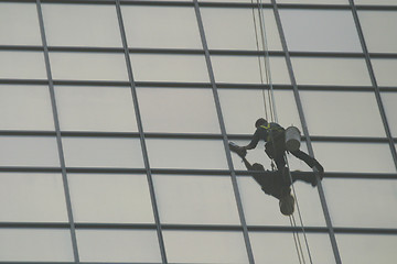 Image showing window washer