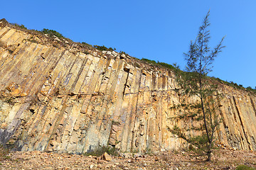 Image showing Hong Kong Geopark, hexagonal column