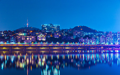 Image showing Seoul city in South of Korea