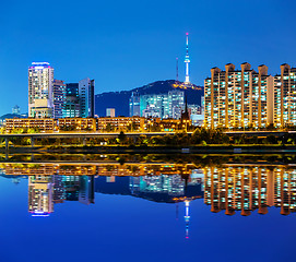 Image showing Urban city in Seoul