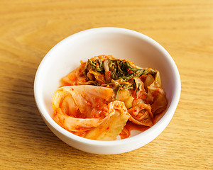 Image showing Korean food, kim chi