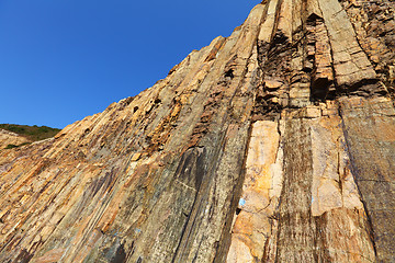 Image showing Hong Kong Geographical Park , hexagonal column