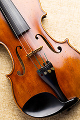 Image showing Western musical instrument, violin