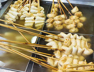 Image showing Korean cuisine, fish cake