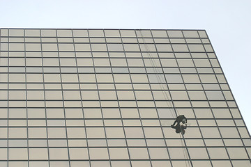 Image showing window washer