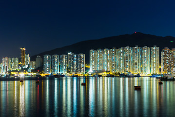 Image showing Residential district in Hong Kong