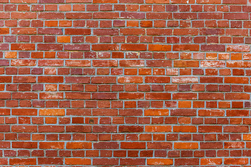 Image showing Red brick wall