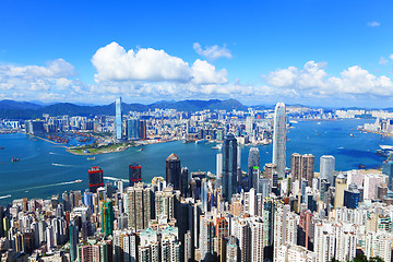 Image showing Hong Kong city view