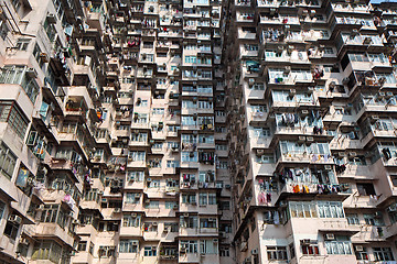 Image showing Old building in Hong Kong