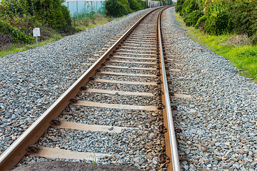 Image showing Railway tracks