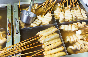 Image showing Korean local food, fish cake