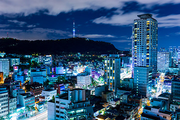 Image showing Urban city in Seoul