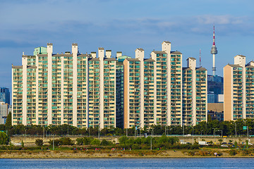 Image showing Seoul cityscape in South Korea