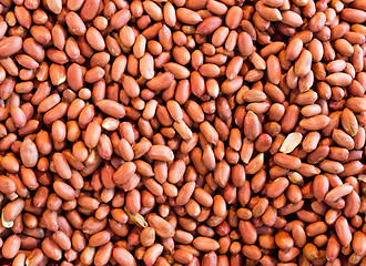 Image showing Group of peanut kernels