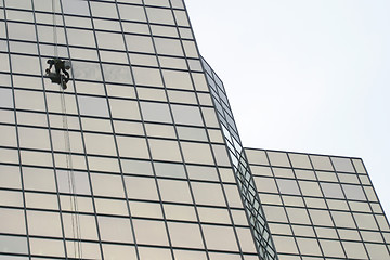 Image showing window washer