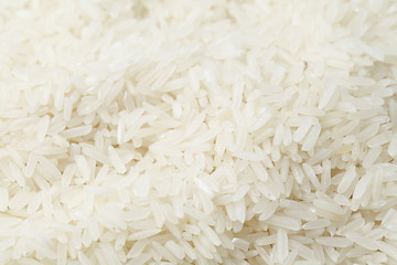 Image showing Uncooked white rice