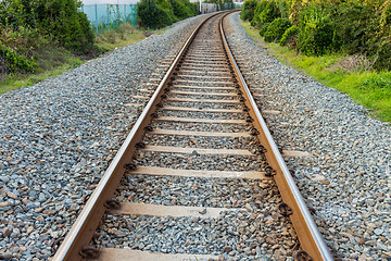 Image showing Railway tracks