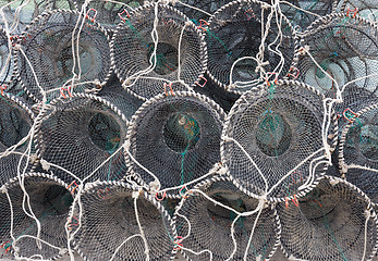 Image showing Traps for capture fisheries and seafood