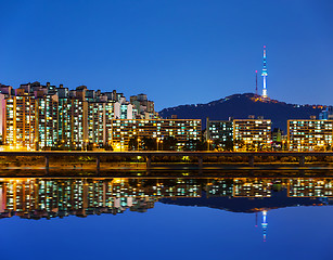 Image showing Seoul city in South Korea