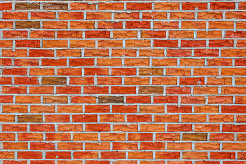 Image showing Red brick wall