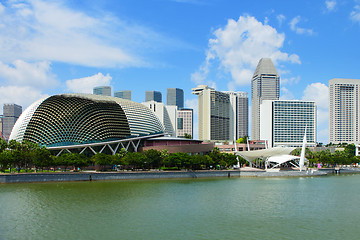 Image showing Singapore skyline