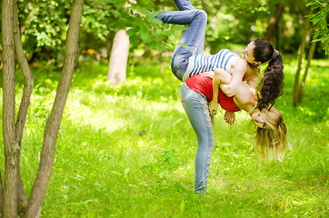 Image showing happy girls