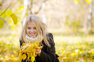 Image showing smiling woman