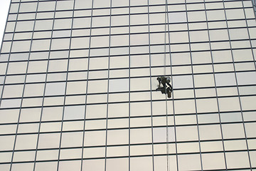 Image showing window washer