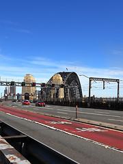 Image showing Roads - Sydney Harbour B ridge