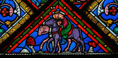 Image showing Three Kings - Stained Glass