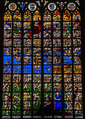 Image showing Stained glass - Final Judgment