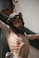 Image showing Jesus on the cross