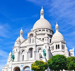 Image showing Sacre Coeur in Paris