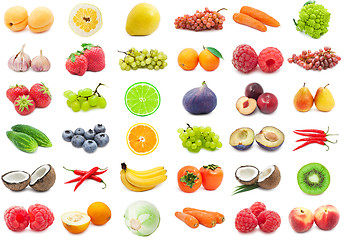 Image showing Fruits and Vegetables