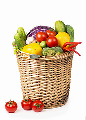 Image showing Healthy Organic Vegetables