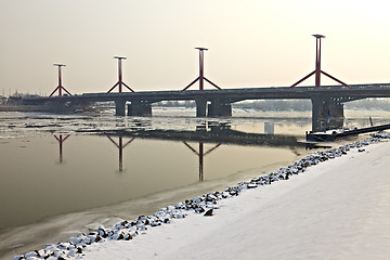 Image showing Winter Danube