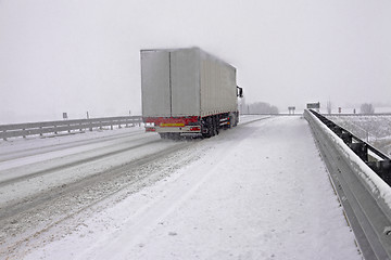 Image showing Snowy Highway