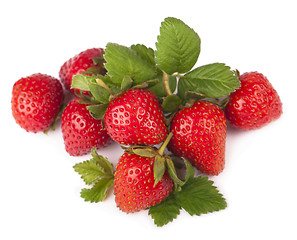 Image showing Strawberries berry