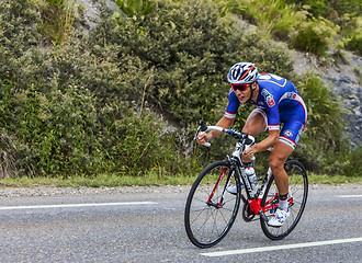 Image showing The Cyclist Arthur Vichot