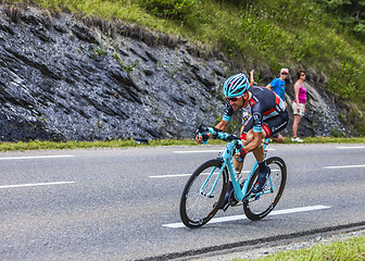 Image showing The Cyclist Haimar Zubeldia